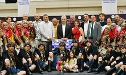 Yunusemre Belediyespor Halk Oyunları Ekibi şampiyon oldu