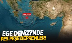 Ege Denizi gece yarısı ve sabah saatlerinde sallandı