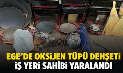 Ege’de oksijen tüpü dehşeti!