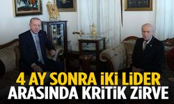 En son 9 Ocak’ta bir araya gelmişlerdi! Erdoğan Bahçeli’yi ziyaret etti!