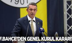 Fenerbahçe’den olağanüstü genel kurul kararı