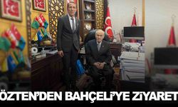MHP’li Özten’den Devlet Bahçeli’ye ziyaret