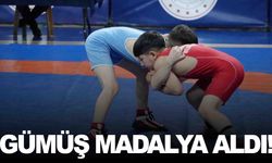 Güreşçi Muhammed Ali Kalay’dan gümüş madalya