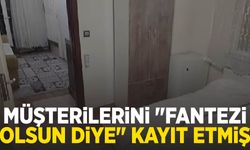 Gizli kamera skandalı: "Fantezi İçin Yaptım" savunması!