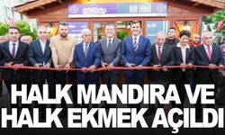 Manisa’nın ilçesine halk mandıra ve halk ekmek açıldı