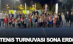 Demirci’de tenis turnuvası tamamlandı