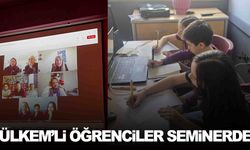 Ülkem Koleji öğrencileri münazarada