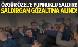 CHP Genel Başkanı Özgür Özel'e saldırı! Saldırgan gözaltına alındı!