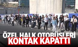 İstanbul'da binlerce otobüs kontak kapattı