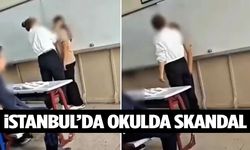 İstanbul’da okulda skandal görüntü… Öğretmen öğrencisine şiddet uyguladı!
