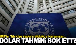IMF Türkiye’deki yıl sonu dolar tahminini güncelledi… İşte beklenen rakam!