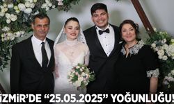 İzmir'de "25.05.2025" tarihi nikah yoğunluğu yarattı