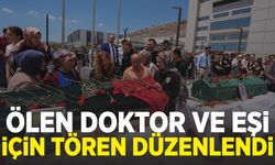 İzmir’de beton kemer faciasında hayatını kaybeden doktor ve eşi için tören düzenlendi!