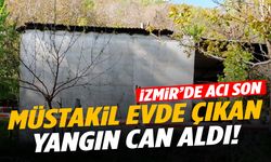 İzmir’de kardeşleri yangın ayırdı