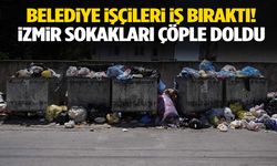 İzmir’de maaşları eksik yatan belediye işçileri iş bıraktı! Sokaklar çöple doldu…