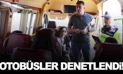 Jandarmadan sivili denetim… Otobüsleri kontrol ettiler!