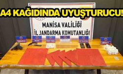 Kağıt görünümlü uyuşturucu deposu!