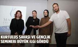 Kula’da ‘Kurtuluş Savaşı ve Gençlik’ semineri büyük ilgi gördü