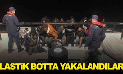 Lastik botta yakalandılar… Sahil Güvenlik’ten operasyon