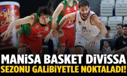 Manisa Basket Divissa sezonu galibiyetle noktaladı