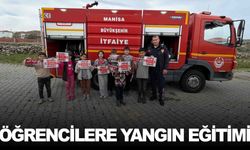Öğrencilere yangın güvenliği eğitimi