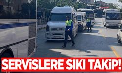 Manisa’da servis araçları mercek altına alındı!