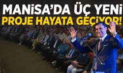 Manisa'da üç yeni projenin tanıtımı yapıldı!