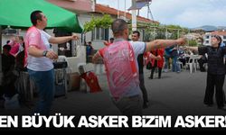 Manisa Demirci’de 5 özel gence temsili askerlik uğurlaması