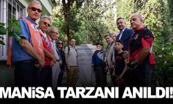 Manisa Tarzanı mezarı başında anıldı... Mezarına karanfil bırakıldı