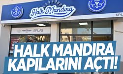 Manisa’da bir ilçeye Halk Mandıra açıldı