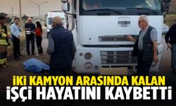 Manisa’da dehşete düşüren olay… İki kamyonun arasında sıkışarak can verdi!