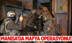 Manisa’da mafya operasyonu! Evlerine baskın düzenlendi…