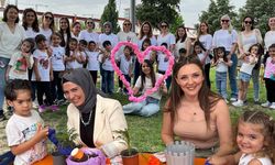 Manisa'da renkli görüntüler... Birlikte doyasıyla eğlendiler