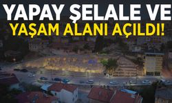 Manisa’da şehrin ortasına yapay şelale ve yaşam alanı açıldı!