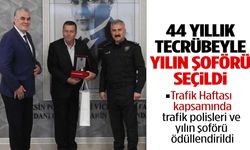 Manisa’da trafik polisleri ve yılın şoförü ödüllendirildi!