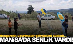 Manisa’da uçurtma şenliği… Renkli görüntüler vardı!