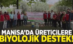Manisa’da üreticilere biyolojik destek!