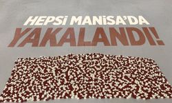 Manisa'da yüzlerce adet hap yakalandı! 2 kişi gözaltında...