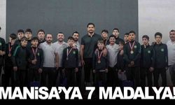 Manisalı güreşçilerden 7 madalya