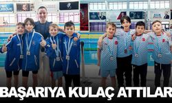 Manisalı yüzücüler Rize’de başarıya kulaç attı