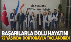 Manisalı kadın mühendisten 72 yaşında örnek başarı