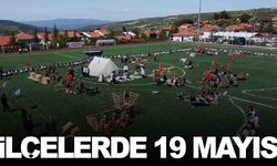 Manisa’nın ilçelerinde 19 Mayıs coşkusu yaşandı