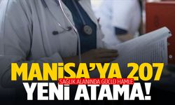 Manisa sağlık sektörüne dev yatırım… 23 hekim ve 184 sağlık personeli göreve başlayacak!