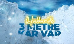 Mayıs ayında 3 metre kar