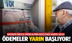 Milyonlarca emekli bu haberi bekliyordu… Ödemeler yarın başlıyor!