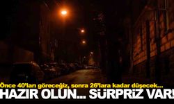 Hazır olun… Önce 40’ları göreceğiz, sonra 26’lara kadar düşecek… Beraberinde sürpriz de var!