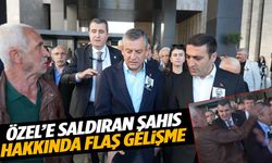 Özgür Özel’e saldıran şahıs hakkında flaş gelişme!