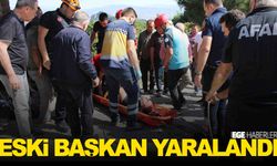Motosiklet uçuruma yuvarlandı… AK Partili eski başkan yaralandı