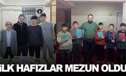 Gördes Kur’an Kursu ilk hafızlarını mezun etti