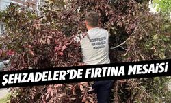 Şehzadeler’de fırtına mesaisi!
